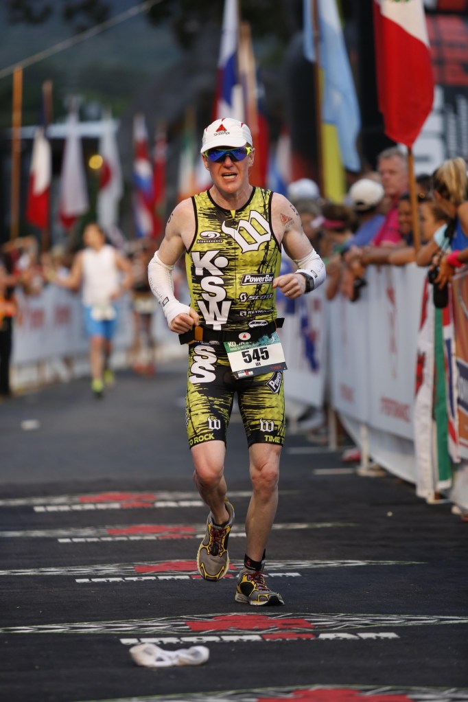 Approaching the finish