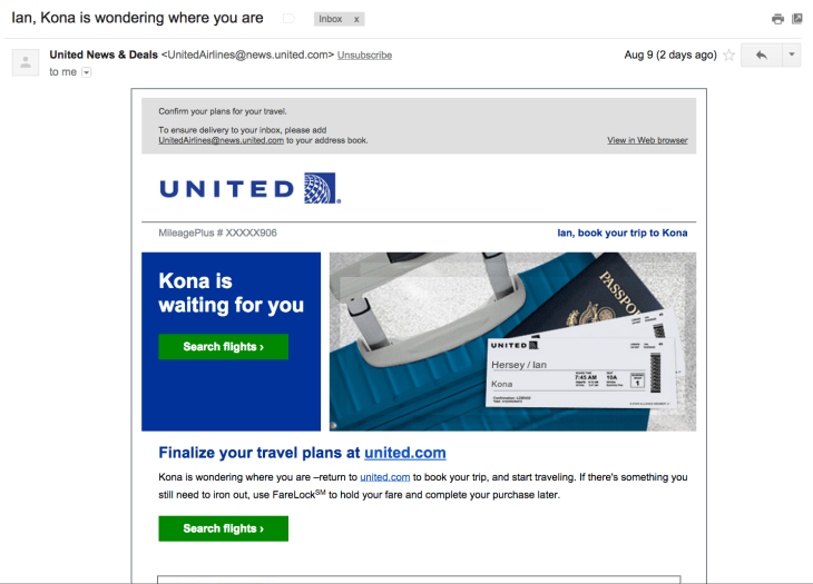 I'm right here, Kona